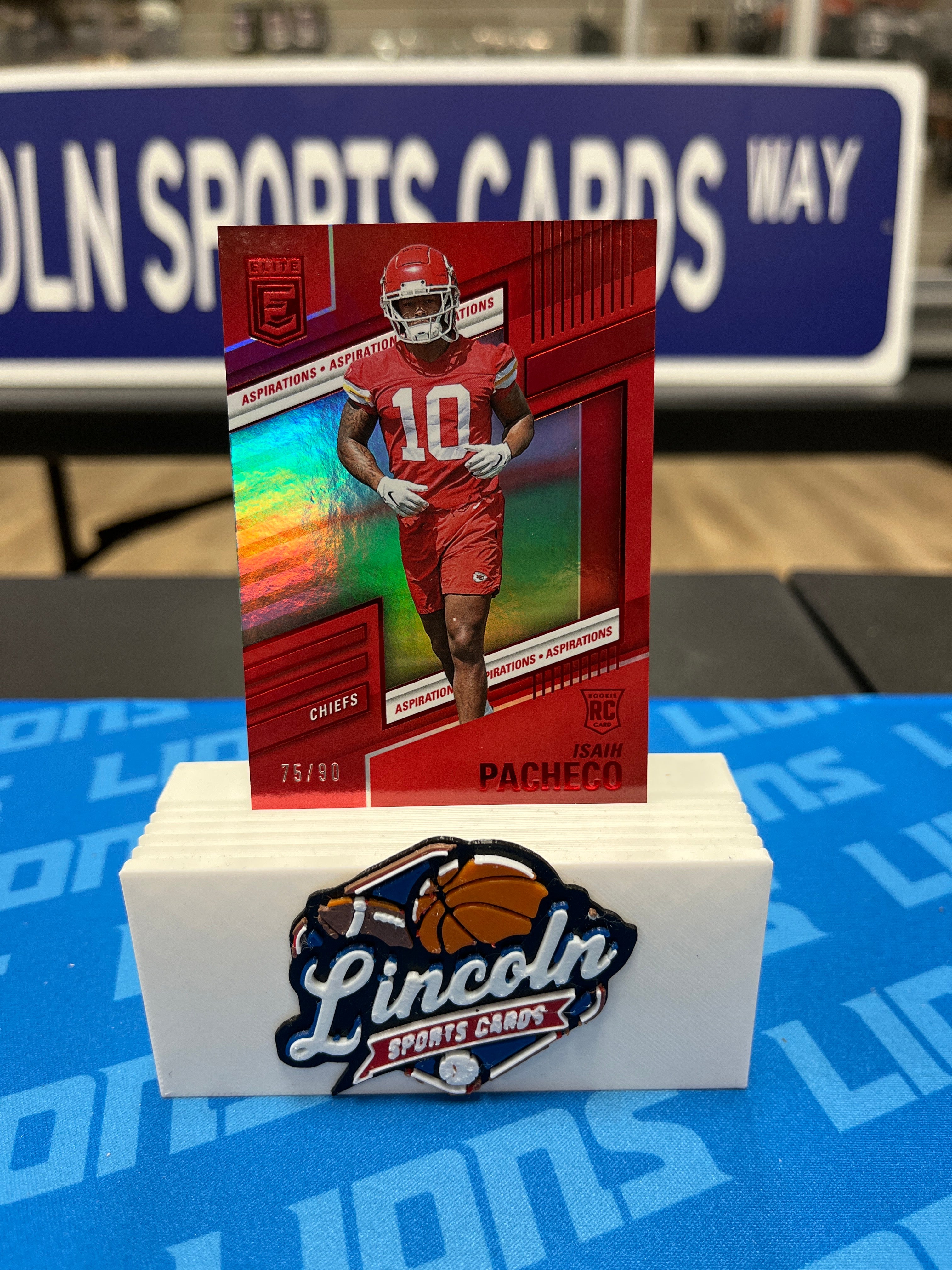 2022 Donruss Elite Isaiah Pacheco Rookie 75/90