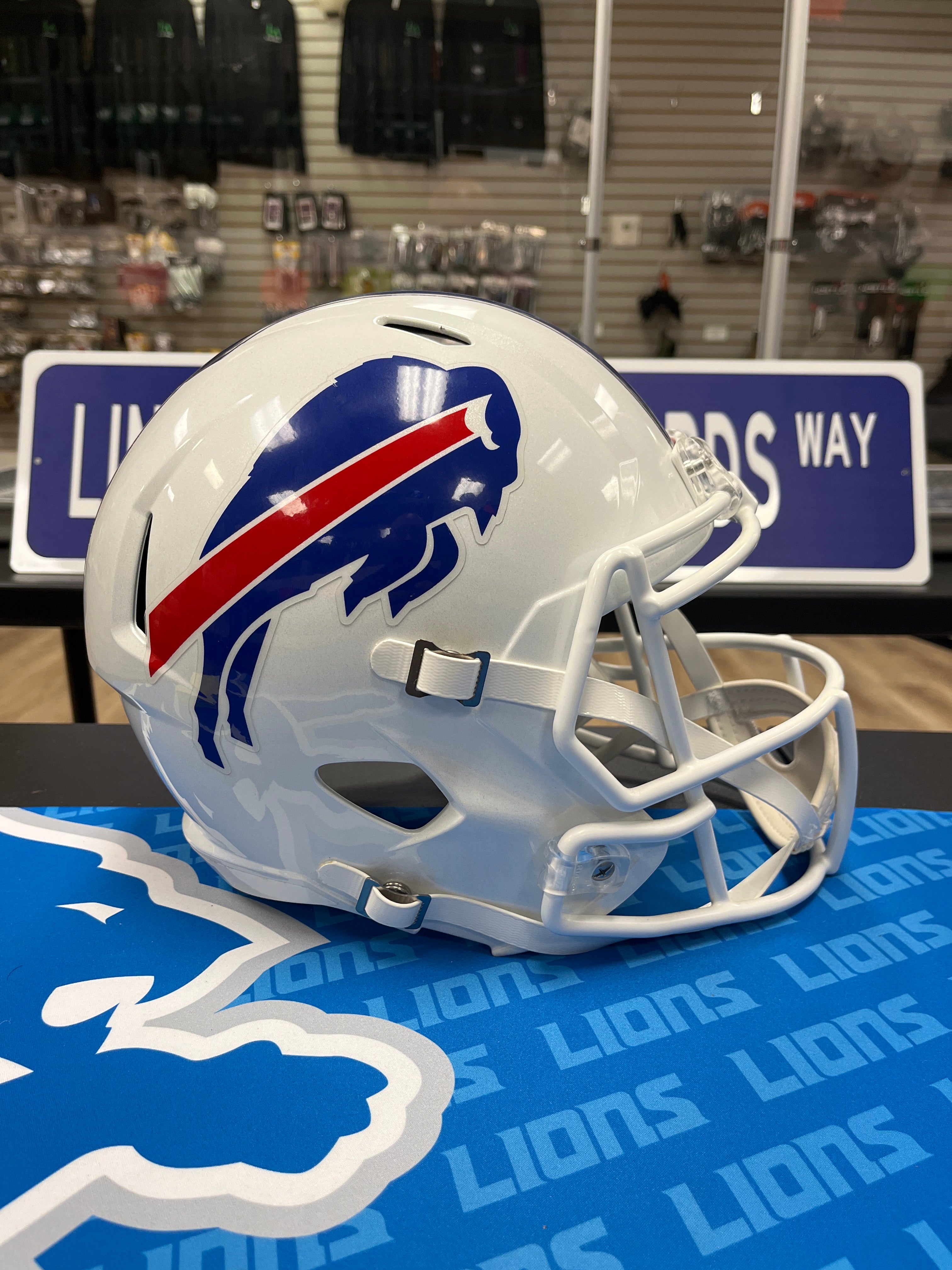Buffalo Bills Ridell Replica Full-size Helmet No Box