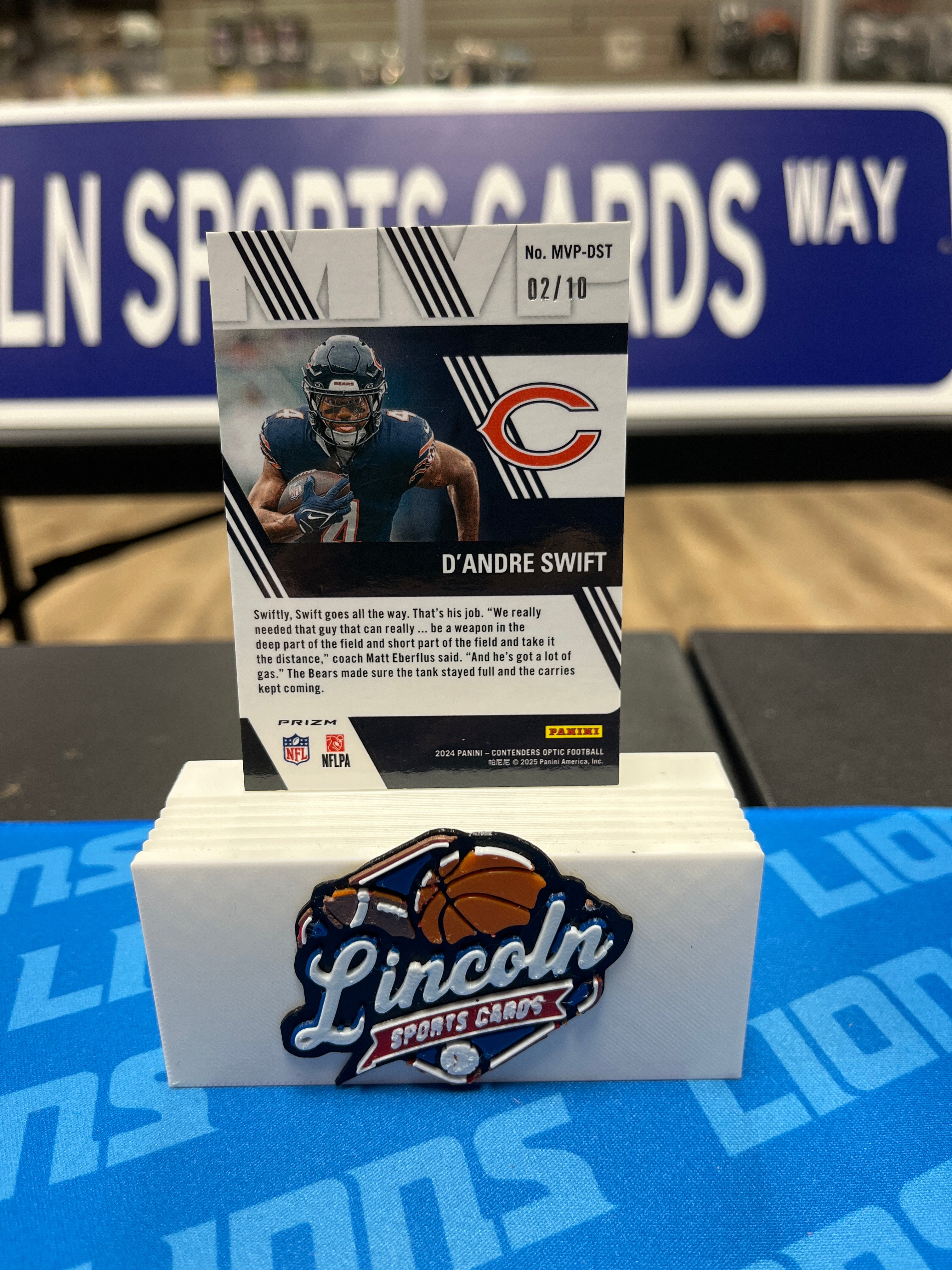 2024 Contenders Optic D’Andre Swift Gold MVP 2/10