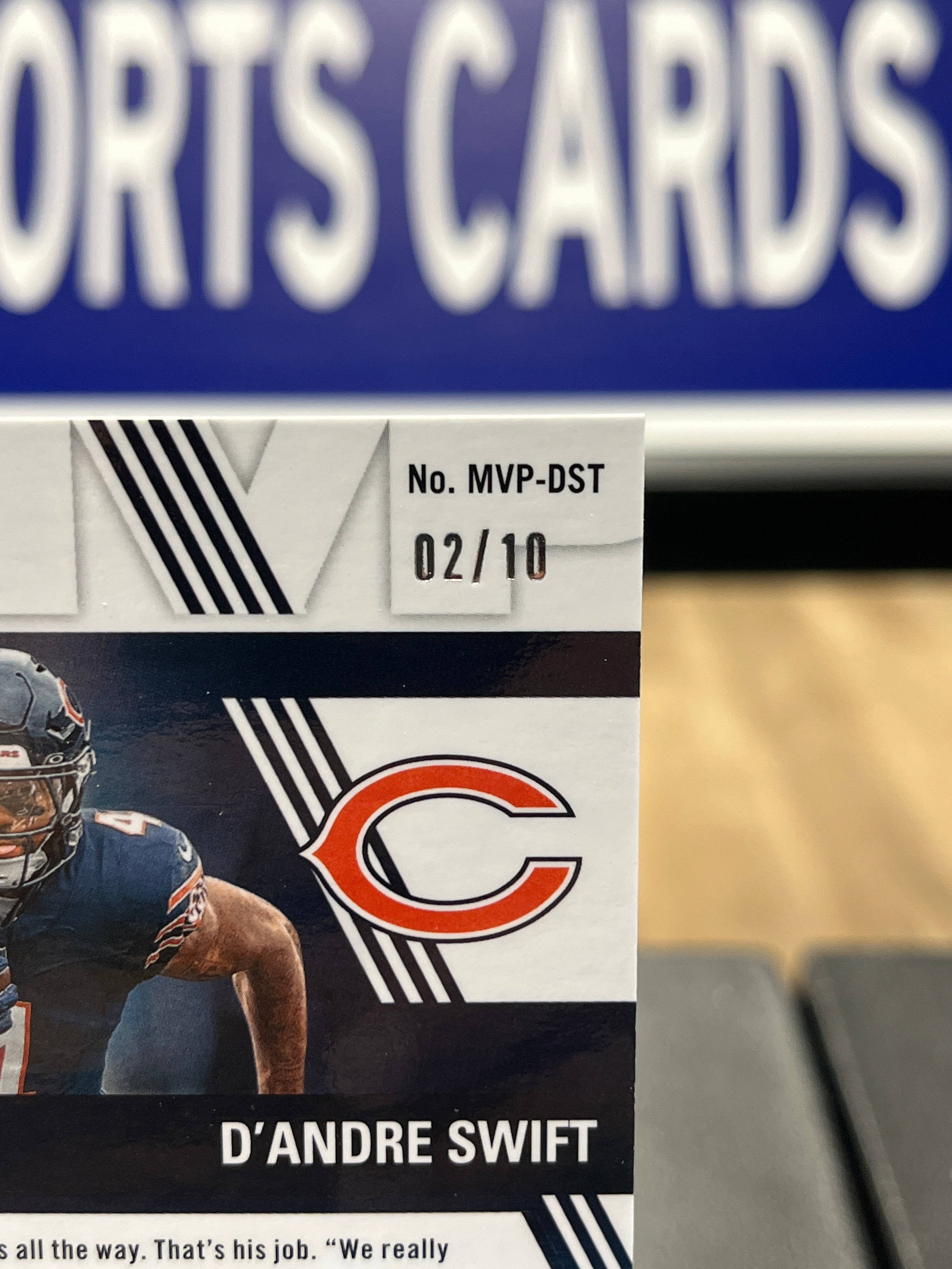 2024 Contenders Optic D’Andre Swift Gold MVP 2/10
