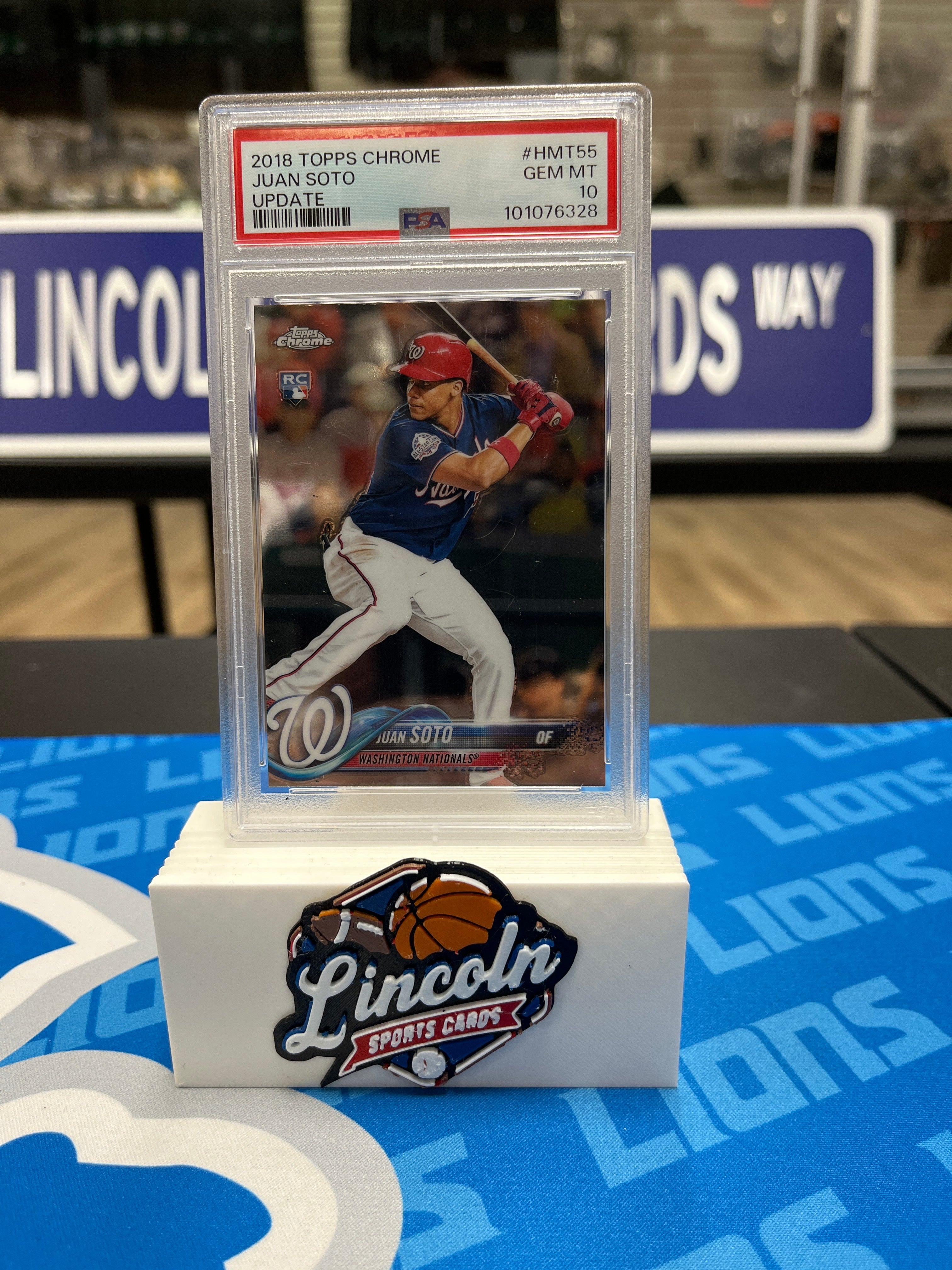 2018 Juan Soto Topps Chrome Rookie