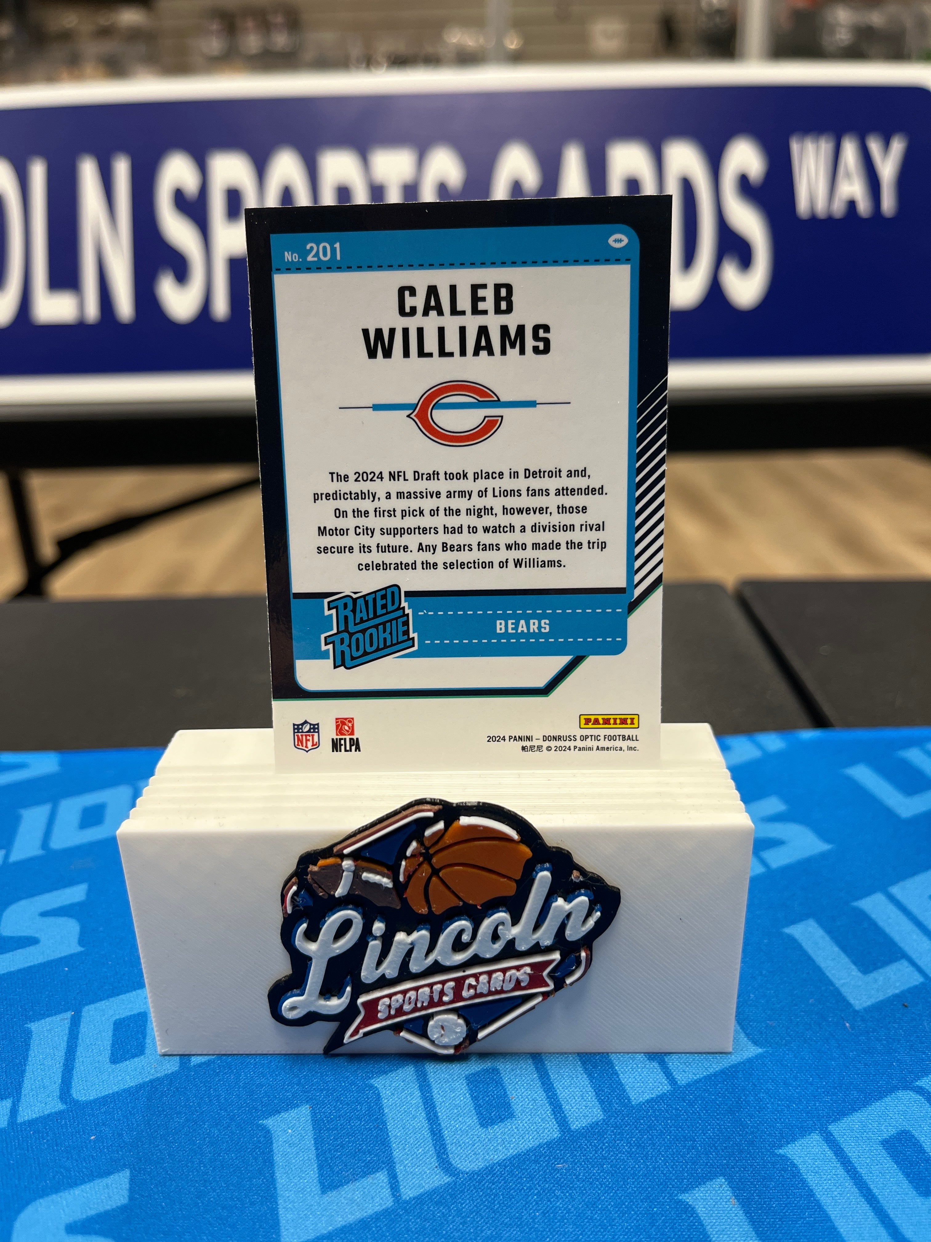 2024 Donruss Optic Caleb Williams Rookie