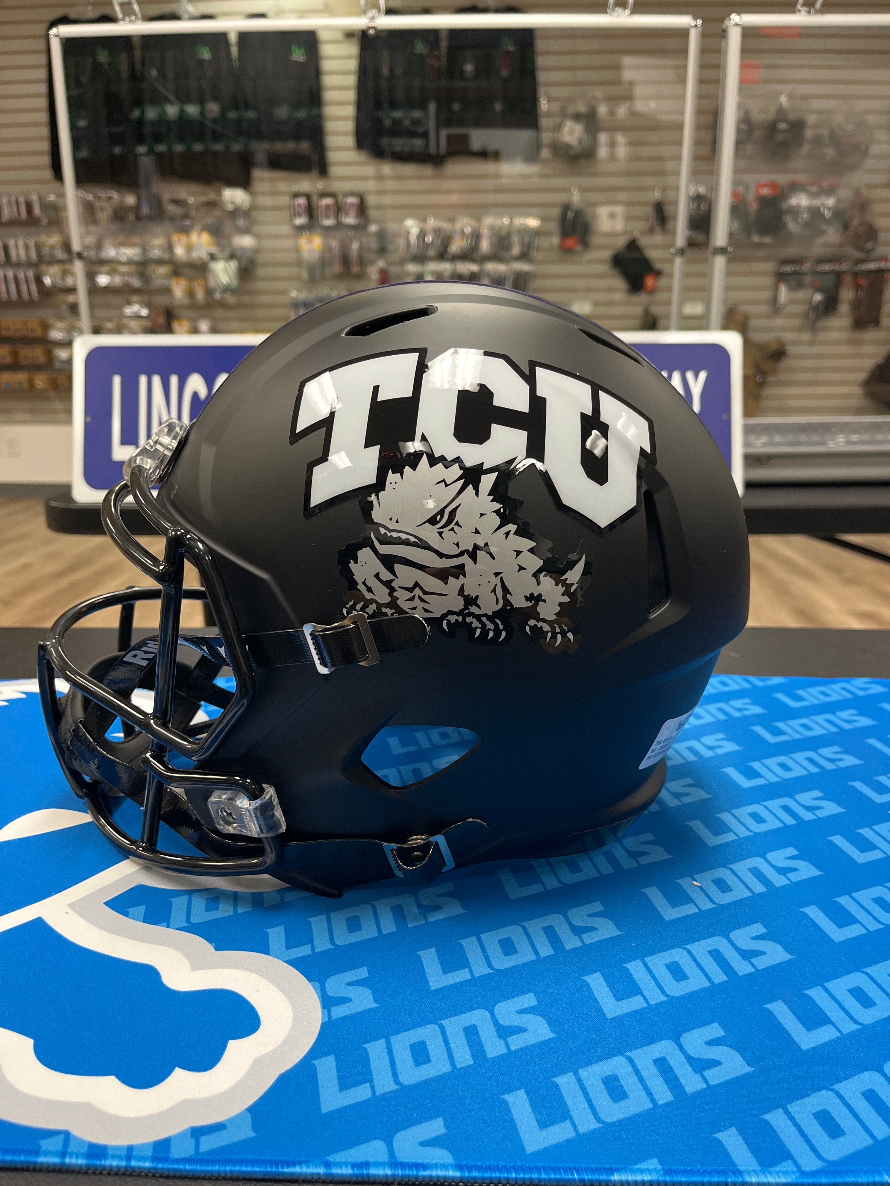 TCU Riddell Replica Full-size Helmet